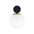 Бра (світильник настінний) Opal W150 Black/Brass3
